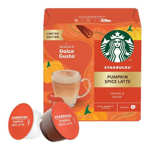 Starbucks Capsule ( Dolce Gusto ) Pumpkin Spice Latte 12 pz 12576902