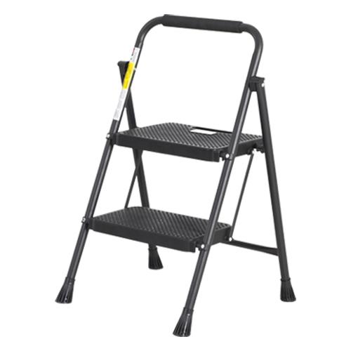 Amicasa Scaletta 2 gradini acciaio MODEL nero 182 001