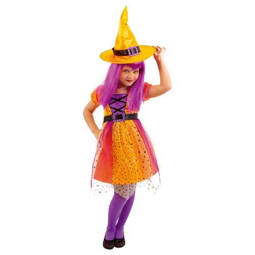 Rubie'S Spain Costume Halloween Strega (Bambina 5-7 anni) S8518 M