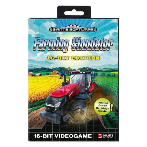 Giants Software PC GAME Farming Simulator 16-Bit Edition + Cartridge Sega Mega Drive 1181856