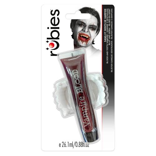 Rubie'S Spain Dentiera vampiro e sangue (1pz) S8761