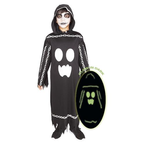 Rubie'S Spain Costume Halloween Fantasma GLOW IN THE DARK (Bambino 2-3 anni) S9145 XS