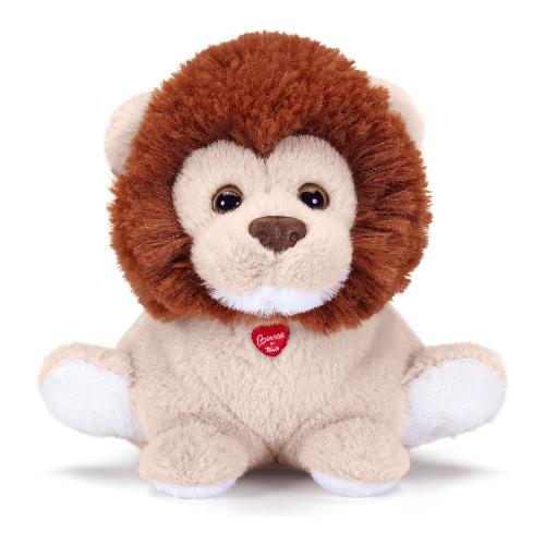 Trudi Peluche Leone (15x16x12cm) BUSSI Beige e Marrone 18193