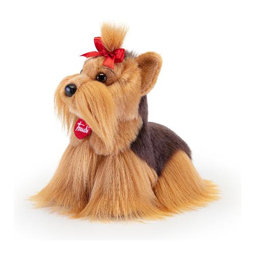 Trudi Peluche Cane Yorkshire Willy (24x21x16cm) CLASSIC Marrone 22338