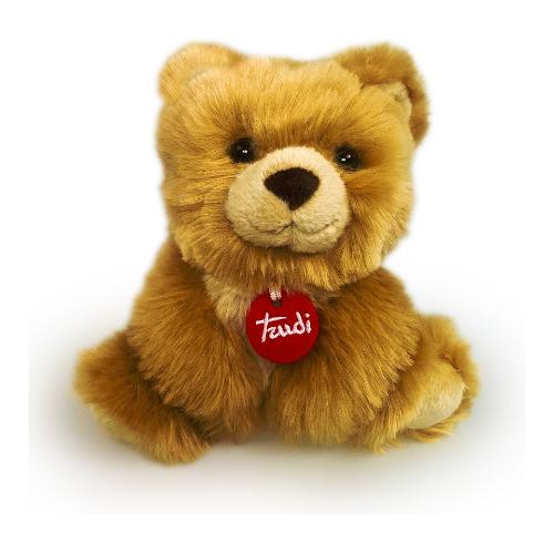 Trudi Peluche Orso (16x13x19cm) FLUFFY Marrone 69651