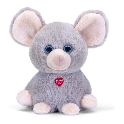 Trudi Peluche Topolino (13x15x14cm) BUSSI Grigio 18189