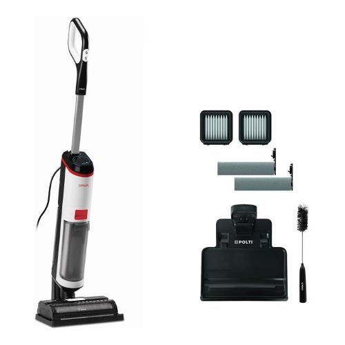 Polti Lava pavimenti a vapore 750W ROLLYSTEAM WD10C Corded White e Black WDEU0005