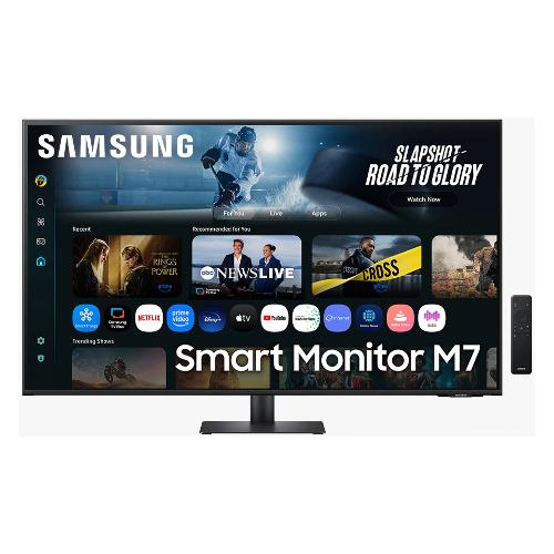 Samsung Monitor 43" ( LED 4K 2160p UHD 60Hz ) SERIE M7 Smart Vision AI Black LS43FM702UUXEN