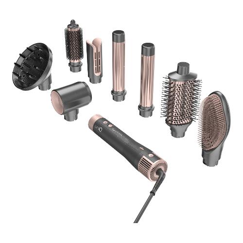 Ga Ma Modellatore capelli UNIQ Vibrance Multistyler 8in1 Grey e Rose gold GH0114 1500W