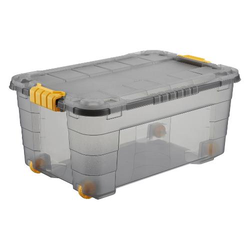 Tontarelli Contenitore (40Lt) con ruote 4UP Trasparente fumè 8034936AEUM05