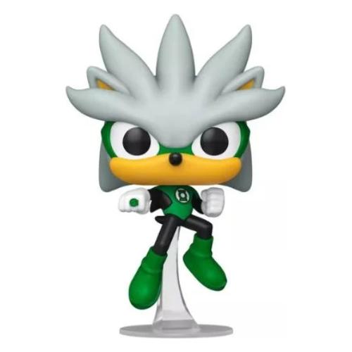 Funko POP HEROES DC x Sonic The hedgehog Silver As Green Lantern 592 88904