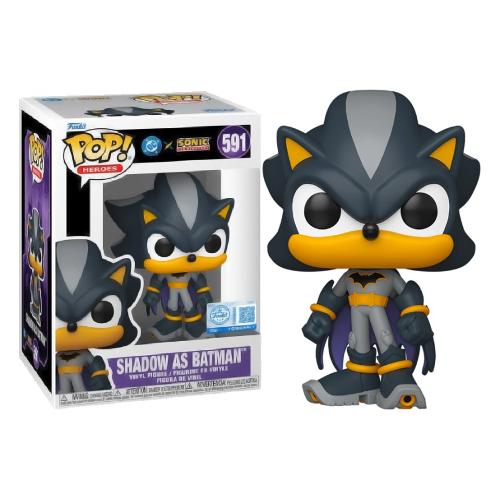 Funko POP HEROES DC x Sonic The hedgehog Shadow As Batman 591 88903