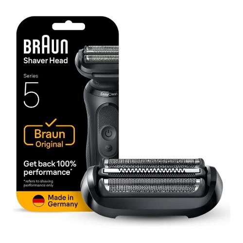 Braun Testina ricambio rasoio SERIES 5 54B Shaver Head Black 051330