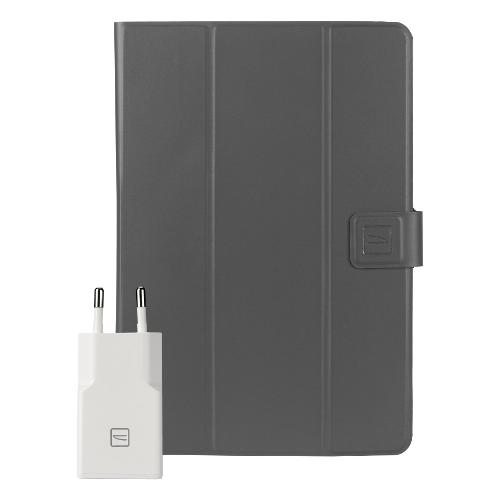 Tucano Custodia tablet + Charger 30W FACILE PLUS Black BU TAB FAP10 C30W BK