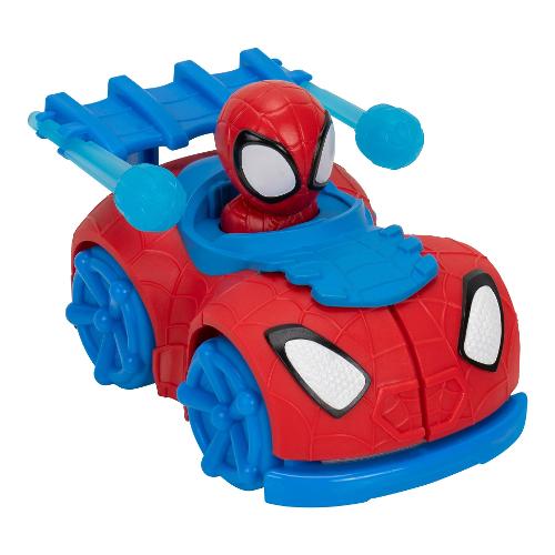 Rei Toys Veicolo lanciadardi con personaggio MARVEL SPIDEY & AMAZING FRIENDS Assortito SP020600