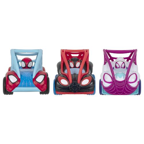 Rei Toys Veicolo retrocarica Buggy ribaltabile con personaggio MARVEL SPIDEY & AMAZING FRIENDS Assortito SP071000