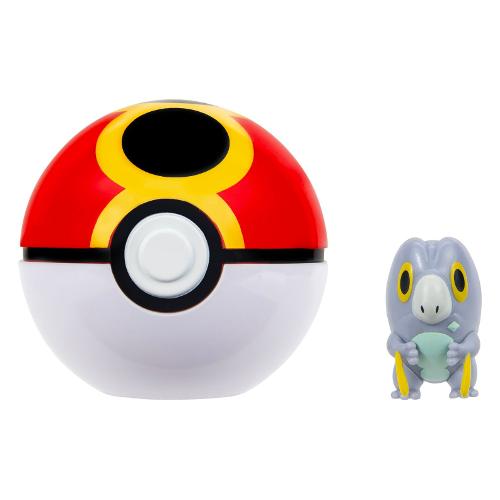 Rei Toys Clip n'Go Poke Ball con clip cintura (5cm) POKÉMON Assortito PK160700