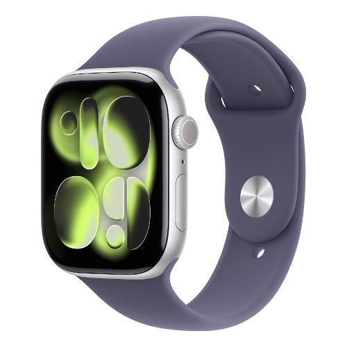 Apple Smartwatch ( OLED ) WATCH SERIES 11 eSIM Alluminio GPS + Cellular Sport Silver 46 mm MFCR4QL A