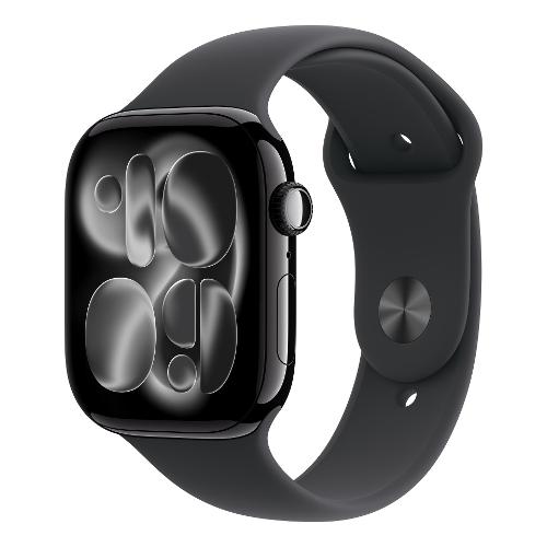 Apple Smartwatch ( OLED ) WATCH SERIES 11 eSIM Alluminio GPS + Cellular Sport Jet Black 46 mm MFC44QL A