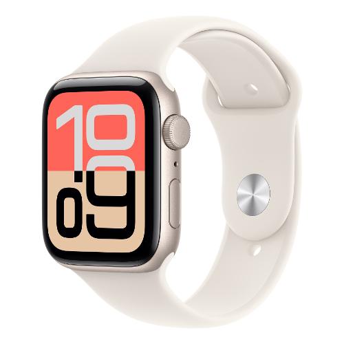 Apple Smartwatch ( OLED ) WATCH SE 3ND Alluminio GPS Sport Starlight 44 mm MEHJ4QL A