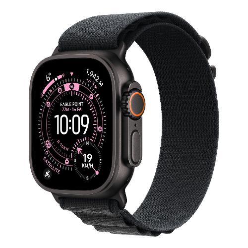 Apple Smartwatch ( OLED ) WATCH ULTRA 3 eSIM Titanio GPS + Cellular Alpine Loop Black titanium 49 mm MF0X4QL A
