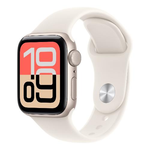 Apple Smartwatch ( OLED ) WATCH SE 3ND Alluminio GPS Sport Starlight 40 mm MEH54QL A