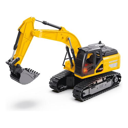 Mondo Gioco Radiocomando Escavator 5CH 40 MHz scala 1:24 (27x10x14cm) MONDO MOTORS Giallo G042537