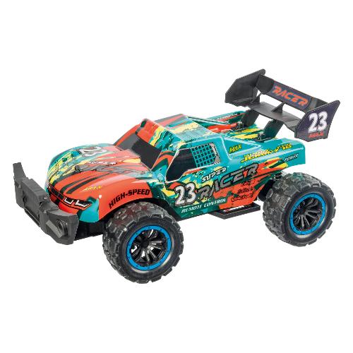 Mondo Gioco Radiocomando Buggy 23 Super Racer 2,4 GHz scala 1:14 (30x20x14cm) MONDO MOTORS Verde e Arancio G042551