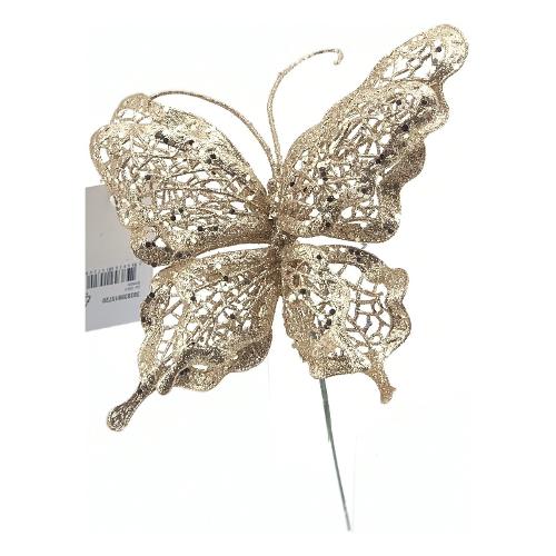 Dhg D.O.O. Pick Farfalla (20cm) Oro 15720