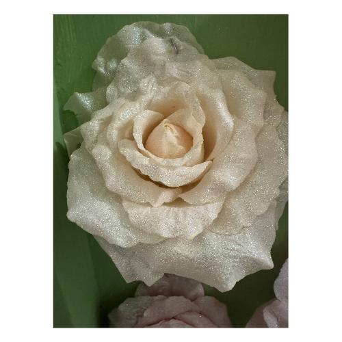 Dhg D.O.O. Pick Rosa con clip (16cm) Crema 16617