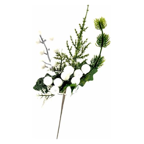 Dhg D.O.O. Pick Bacche (25cm) Bianco e Verde 23854