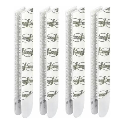 Command Strisce appendi quadri L 17206 velcro adesivo 4 pz (19x93mm) 3M Bianco 7100336504