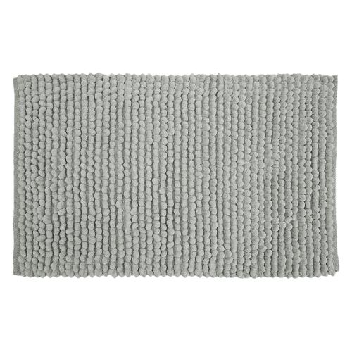 Quarzo Bianco Tappeto bagno GENOVA Grigio (90x60cm) 18819