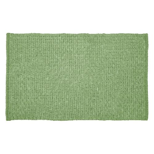 Quarzo Bianco Tappeto bagno TREVI Verde salvia (110x60cm) 18710