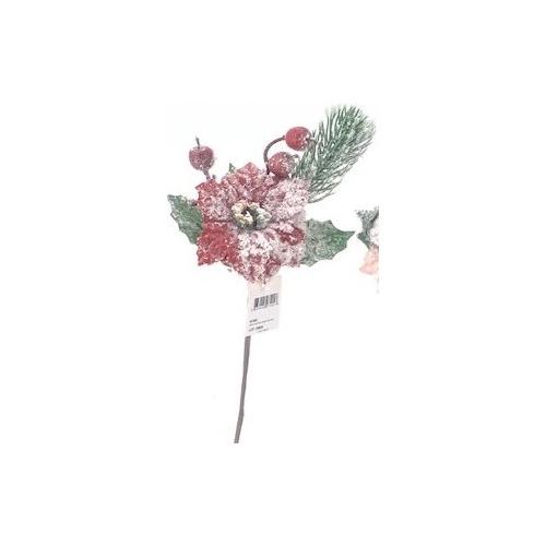 Dhg D.O.O. Pick Poinsettia (30cm) Rosso 97405