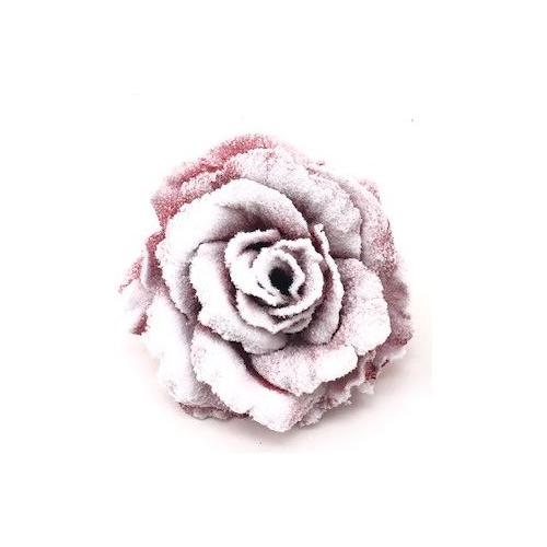 Dhg D.O.O. Pick Rosa con clip (13cm) Rosso 15753