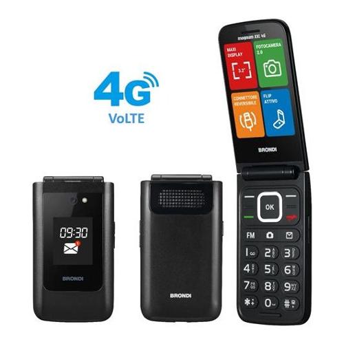 Brondi Cellulare 4G Lte MAGNUM XXL Dual SIM Gunmetal grey 10282080