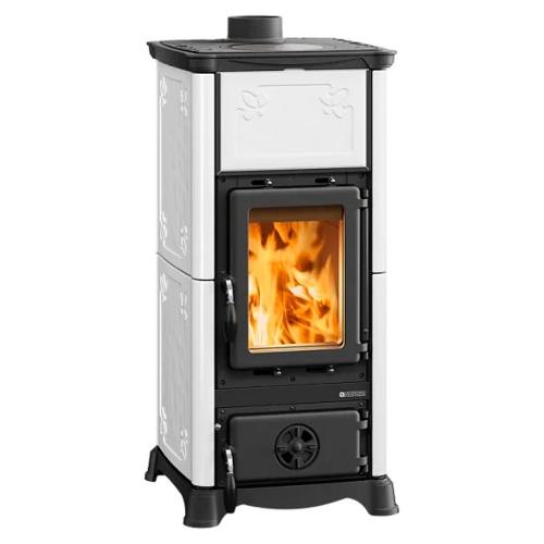 Nordica Stufa legna 6,5kW EMILIANA 16 White 5 stelle 3000521