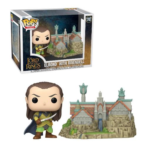 Funko POP TOWN Lord Of The Rings Elrond With Rivendell 1747 83787