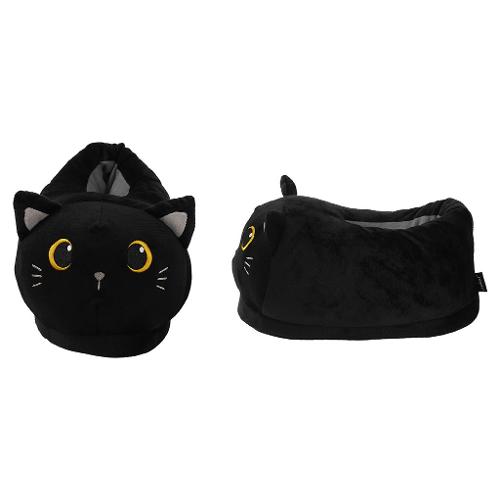 i-total Pantofole (35-44) Black cat PLUSH SLIPPERS XL2843