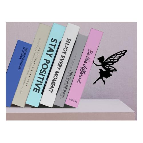 i-total Fermalibri (30x10x17cm) Fairy calamitato Nero XL2101