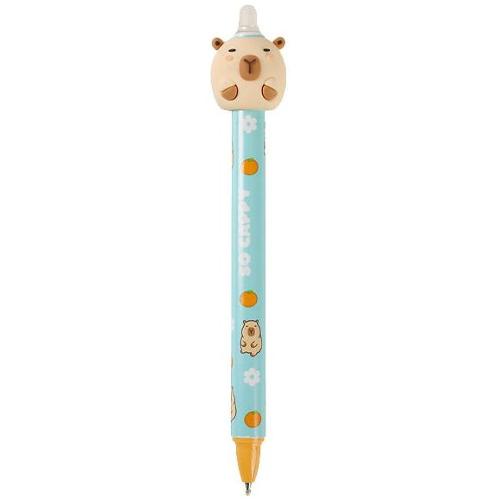 i-total Penna cancellabile sfera scatto tratto medio - 0,5 mm 3D CAPYBARA Blu XL1839I