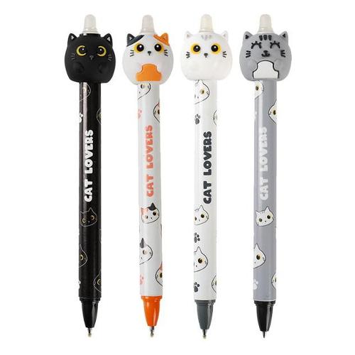 i-total Penna cancellabile sfera scatto tratto medio - 0,5 mm 3D CAT assortito XL1839A