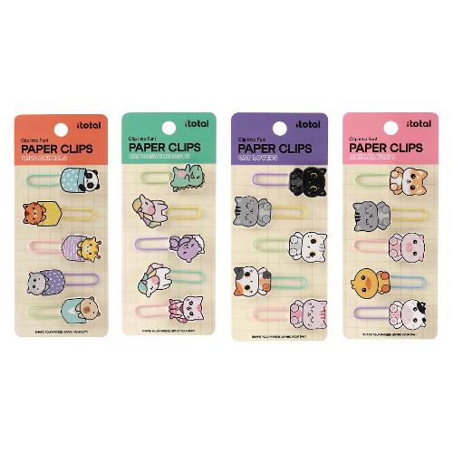 i-total Set fermagli (49x19mm) 4 pz Assortito XL3152A