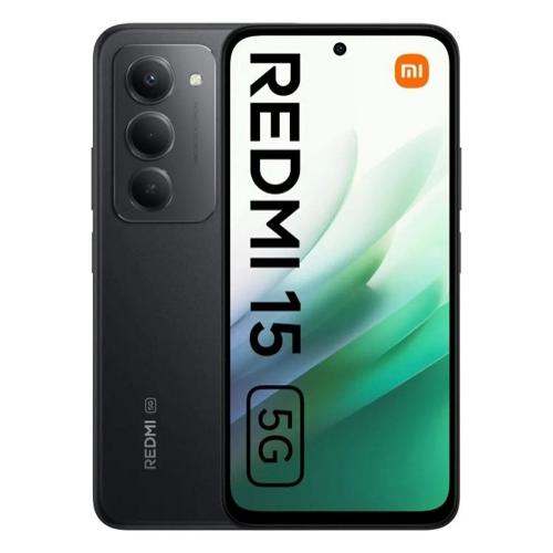 Xiaomi Smartphone 6,9" REDMI 15 Tim 5G Midnight black ( 256GB Ram 8GB 7000mAh ) 788211