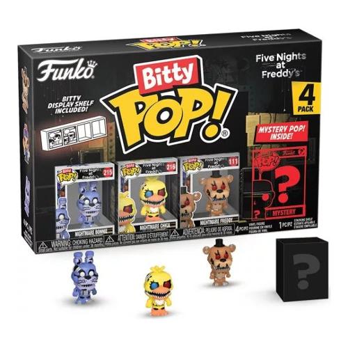 Funko POP BITTY Five Night At Freddy Nightmare Bonni 4 Pack 73047