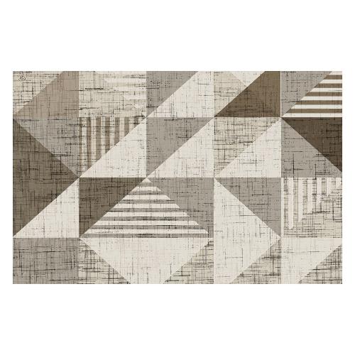 Olivo Tappeti Tappeto SOFTY Geometric brown (190x133cm) AMSOFT130X190GEOBRO