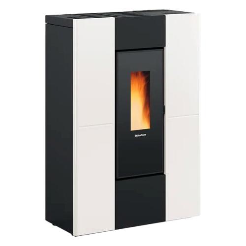 Extraflame Stufa pellet 8kW MARILENA PLUS 5.0.16 White 5 stelle Classe A+ 1292700