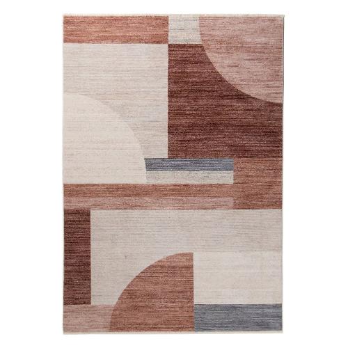 Abc Italia Tappeto TAORMINA A Beige e Rust (240x160cm) 38877
