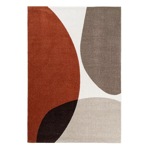 Abc Italia Tappeto CASA M Beige e Rust (170x120cm) 39471